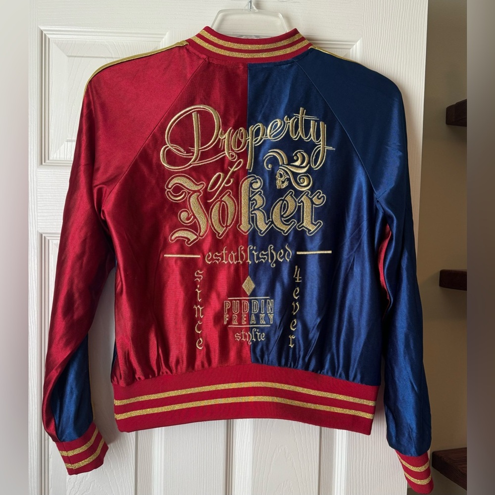 Hot Topic Red and Blue Joker Jacket